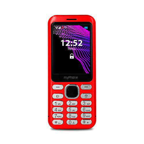 MYPHONE Maestro Rojo MÓVIL 2G Dual SIM 2.8'' Slim CÁMARA 2MP Bluetooth