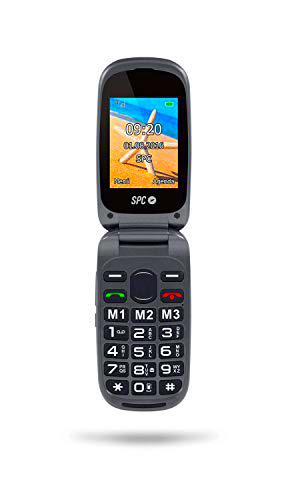 SPC Harmony - Teléfono móvil (Dual SIM, Números y letras grandes