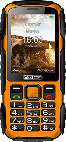 Maxcom Phone Strong 2G Pant 2.8 YELLOWGSM, Amarillo