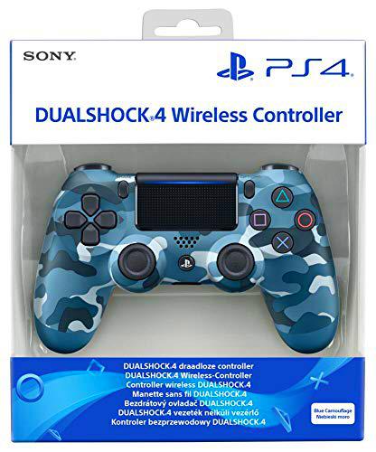 Sony - V2 Dualshock 4 Wireless Controller, Blue Camouflage (PS4)