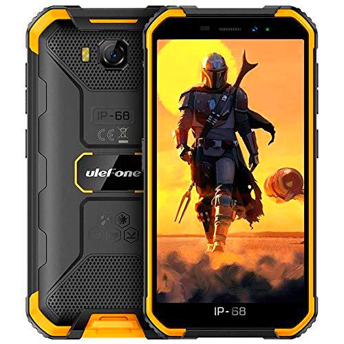 Ulefone Smartphone Armor X6 Orange 3G/5.0&quot; HD/OC 1.3GHZ/16GB ROM/2GB RAM/5MP/4000MHA/IP68