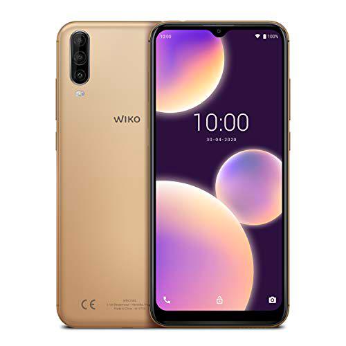 WIKO View4 Lite - Smartphone de 6.52” HD+ IPS (Triple Cámara