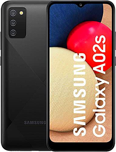 Samsung Galaxy A02S - Smartphone 32GB, 3GB RAM, Dual Sim, Black