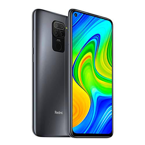 Xiaomi Redmi Note 9 3GB 64GB Smartphone 48MP Cámara Cuádruple MTK Helio G85 Octa Core 6.53&quot; FHD Teléfono móvil (Pure Black) [No NFC]