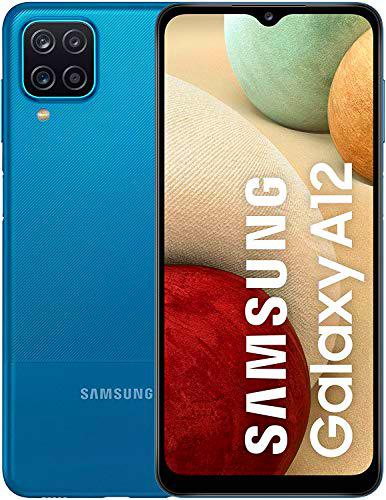 Samsung Galaxy A12 - Smartphone 64GB, 4GB RAM, Dual Sim, Blue