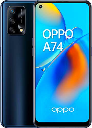 OPPO A74 - Pantalla 6,43&quot;(AMOLED FHD+, 6 GB RAM+ 128 GB Almacenamiento