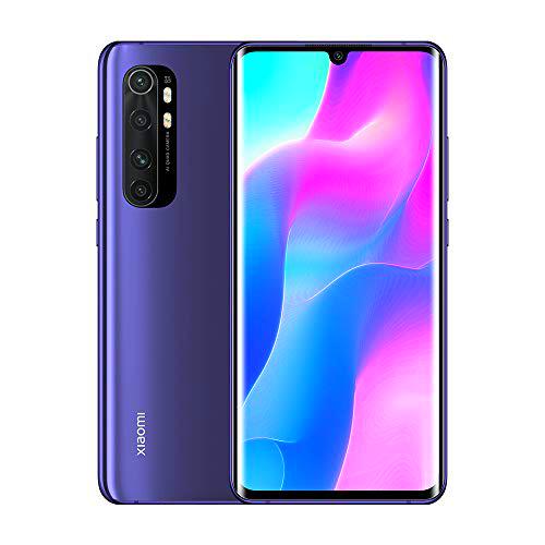 Xiaomi Mi Note 10 Lite Smartphone 6GB 128GB Qualcomm Snapdragon 730G 64MP ai Quad Camera 6.47&quot; Pantalla (Morado)