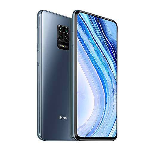 Xiaomi Redmi Note 9 Pro 6GB 128GB Smartphone 64MP Cámara cuádruple Qualcomm Snapdragon 720G Octa Core 6.67“FHD+ NFC Control Remoto IR Teléfono móvil Gris (Interstellar Gray)