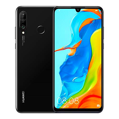 HUAWEI P30 Lite New Edition 15,6 cm (6.15&quot;) 6 GB 256 GB Ranura híbrida Dual SIM Negro 3340 mAh P30 Lite New Edition