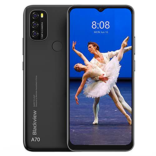 Android 11 Moviles, Blackview A70 Smartphone 5380mAh Batería