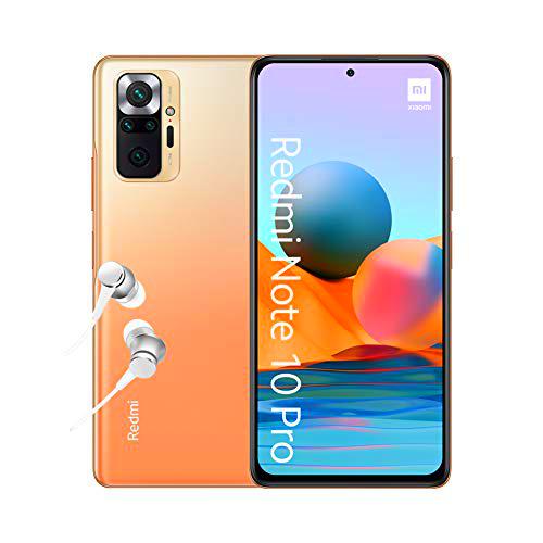 Xiaomi Redmi Note 10 Pro - Smartphone 6+64GB, 6,67&quot; AMOLED DotDisplay de 120 Hz