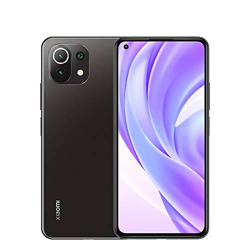 Xiaomi Mi 11 Lite Smartphone,6GB 128GB Teléfono Móvil,6.55”FHD+DotDisplay,Cámara Principal de 64MP Procesador 732G Qualcomm Snapdragon,AI Face Unlock,con NFC Google Pay,Versión Global(Negro)