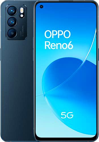 Reno 6 5G Stellar Black - AMOLED FHD+ 6,43&quot; 90Hz, Triple cámara 64MP+8MP+2MP