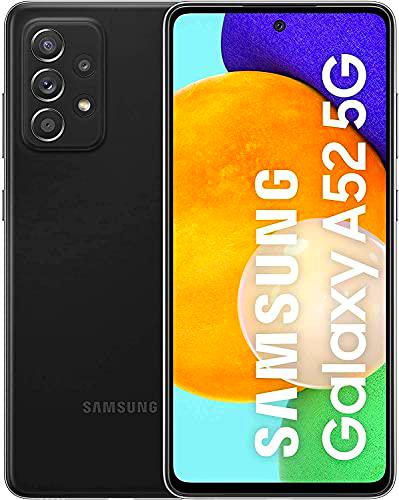 Samsung Galaxy A52 5G - Smartphone 128GB, 6GB RAM, Dual Sim, Negro