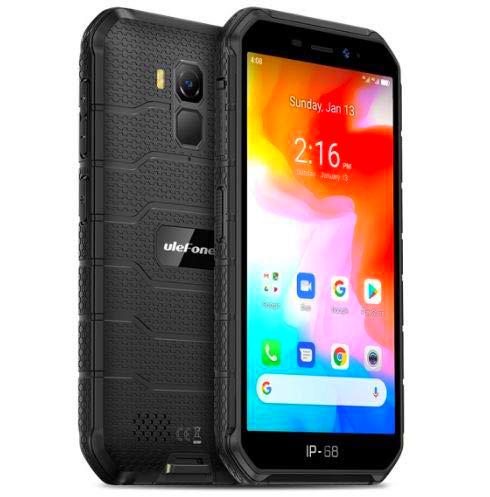 Móvil Resistente (2020), Ulefone Armor X7 Android 10 4G Teléfono Móviles Antigolpes IP68