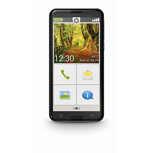 Emporia Smart.3 Negro/Plata 5.5 Pulgadas 16GB IP54 4G