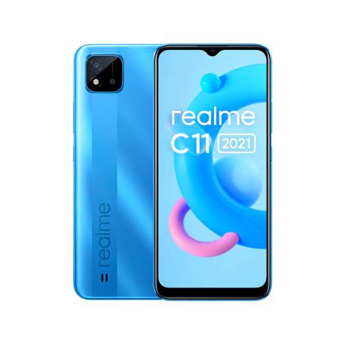 realme C11 2021 Smartphone Libre, Batería masiva de 5000 mAh