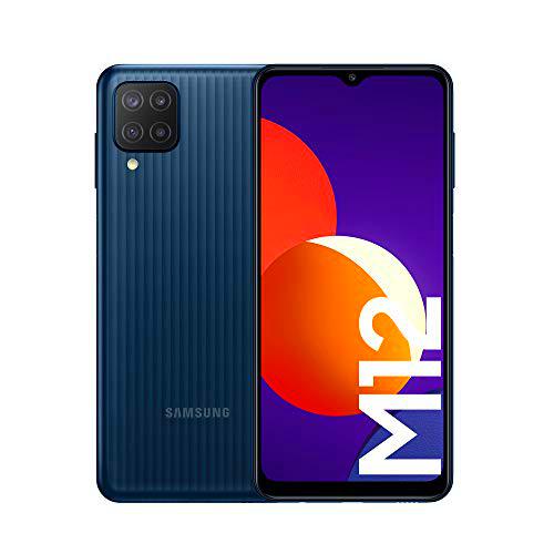 Samsung Galaxy M12 Smartphone Dual SIM Android Teléfono Móvil Negro [Exclusivo de Amazon]