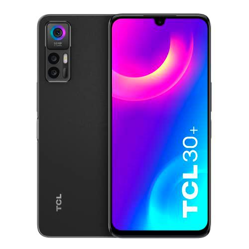 TCL 30+ - Smartphone de 6.66&quot; FHD+ AMOLED con NXTVISION (MediaTek Helio G37