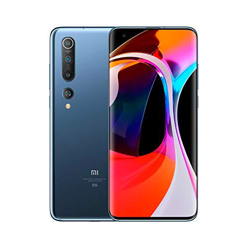 Xiaomi X-MZB9057EU Mi 10 Smartphone Teléfono 8GB 128GB Conectividad 5G líder y Rendimiento 90Hz 6.67&quot; DotDisplay 108MP cámara cuádruple 4780mAh Gris crepuscular