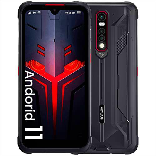 Móvil Resistente 4G Moviles Rugerizados, HOTWAV Cyber 8 Android 11 Movil Indestructible IP68 IP69K,Movil Antigolpes 6.3&quot;HD 8280mAh