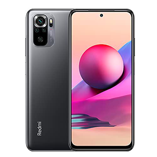 Xiaomi Redmi Note 10S Smartphone,6GB 64GB Teléfono Móvil,6.43&quot; AMOLED Dot Display,MediaTek Helio G95 Procesador,Cámara Cuádruple International Version(Gris)