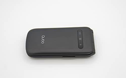 Qubo Teléfono senio con Tapa y 4G X-209 Negro