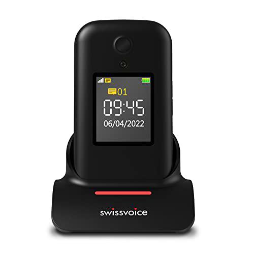 swissvoice TELEFONO MOVIL S38 libre Negro