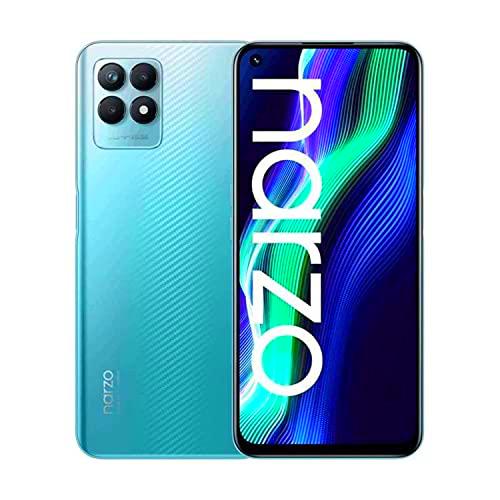 realme Narzo 50-4+128 GB Smartphone, Gran batería de 5000 mAh