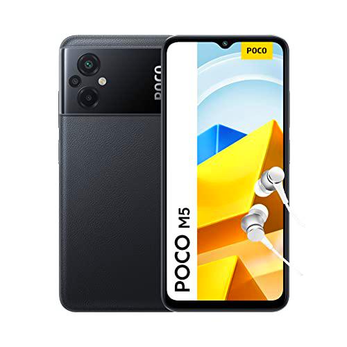 Xiaomi POCO M5 - Smartphone de 4+128GB, Pantalla de 6.58&quot; 90Hz FHD+ DotDrop