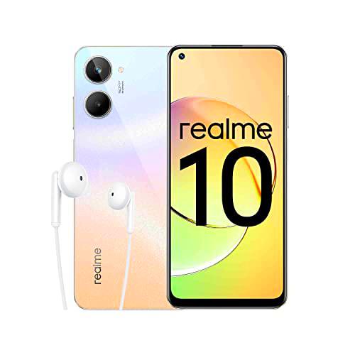 realme 10-8+128GB smartphone, Pantalla Super AMOLED de 90 Hz