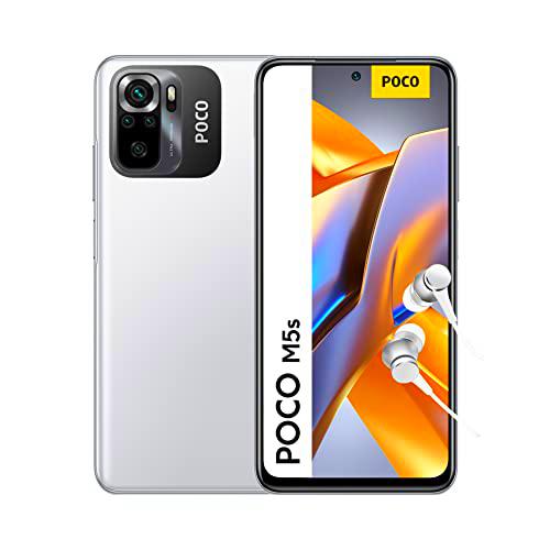 POCO M5s - Smartphone de 4+64GB, Pantalla de 6.43” FHD+ AMOLED DotDisplay