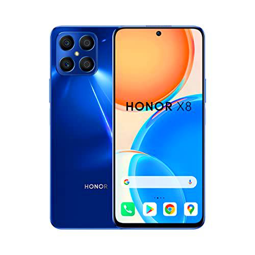 HONOR X8 Smartphone de 6+128 GB con Cámara Cuádruple de 64 MP