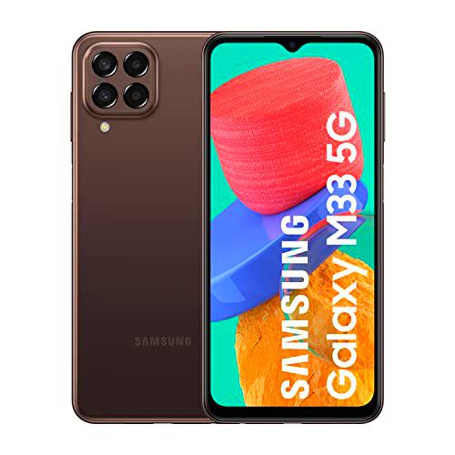 Samsung Galaxy M33 5G (128 GB) Marrón - Teléfono Móvil Libre Android