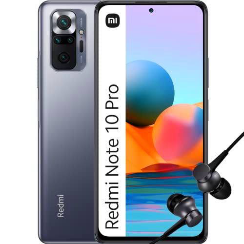 Xiaomi Redmi Note 10 Pro - Smartphone de 8+128GB, Pantalla de 6.67” 120Hz AMOLED