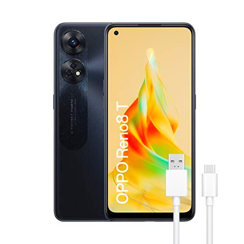 OPPO Reno8T - Teléfono Móvil Libre, 8GB+128GB, Cámara 100MP+2MP