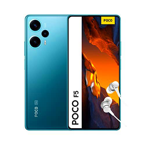 POCO F5 5G - Smartphone de 8+256GB, Pantalla de 6.67” 120Hz FHD+ POLED