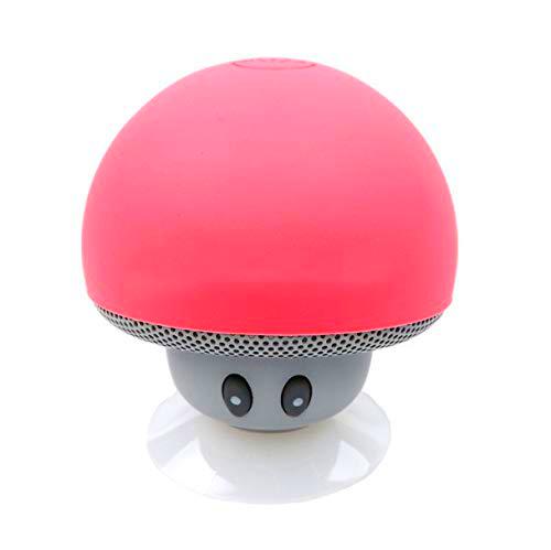 Altavoz de Setas Bluetooth para Xiaomi Redmi 7 Smartphone con Ventosa Altavoz Micro Mini (Rosa)