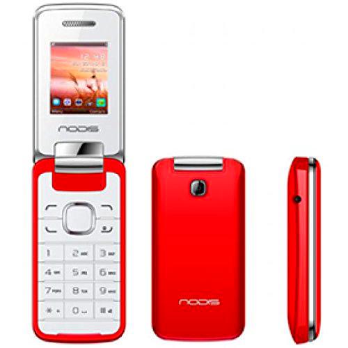 NODIS NC-20 Rojo Dual Sim Display 1.77 + Ranura MicroSD Bluetooth