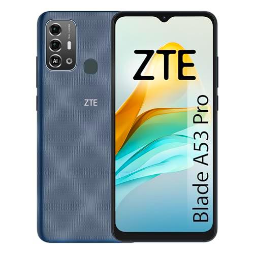 ZTE BLADE A 53 PRO AZUL 4G / 6,52 HD+ / OC 1,6GHZ /64GB ROM / 13 + 2MP / 5000MAH