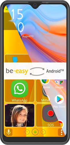 BEA-fon M6s Plus Premium - Smartphone 4G con Carcasa de TPU y Protector de Pantalla