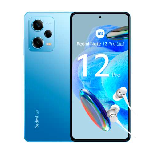 Redmi Note 12 Pro 5G - Smartphone de 8+128GB, Pantalla de 6,67&quot; AMOLED FHD+ 120Hz